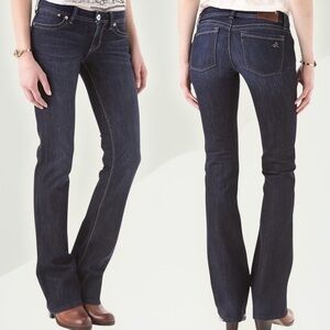 DL1961 ‘Milano’ Premium Denim Bootcut Jeans in Dark Blue Wash Size 26